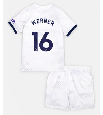 Tottenham Hotspur Timo Werner #16 Replika Babytøj Hjemmebanesæt Børn 2023-24 Kortærmet (+ Korte bukser)